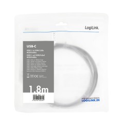 LogiLink USB Type-C cable, C/M to
